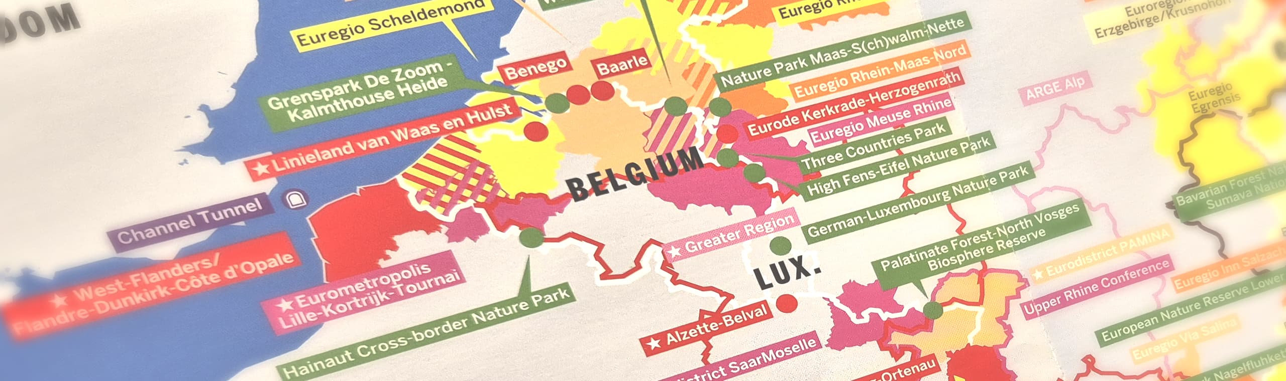 Map of Europe's grater region