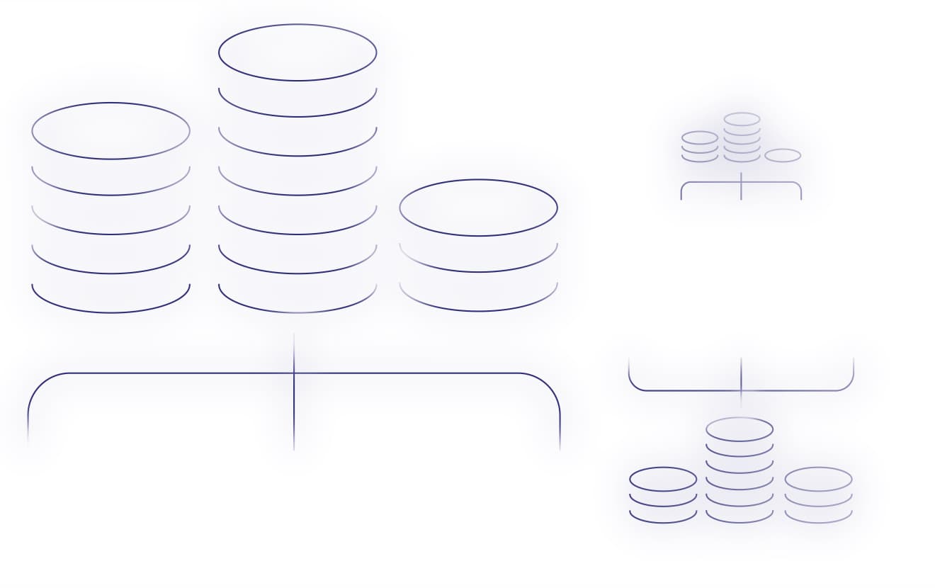 Equitable taxation and redistribution icons