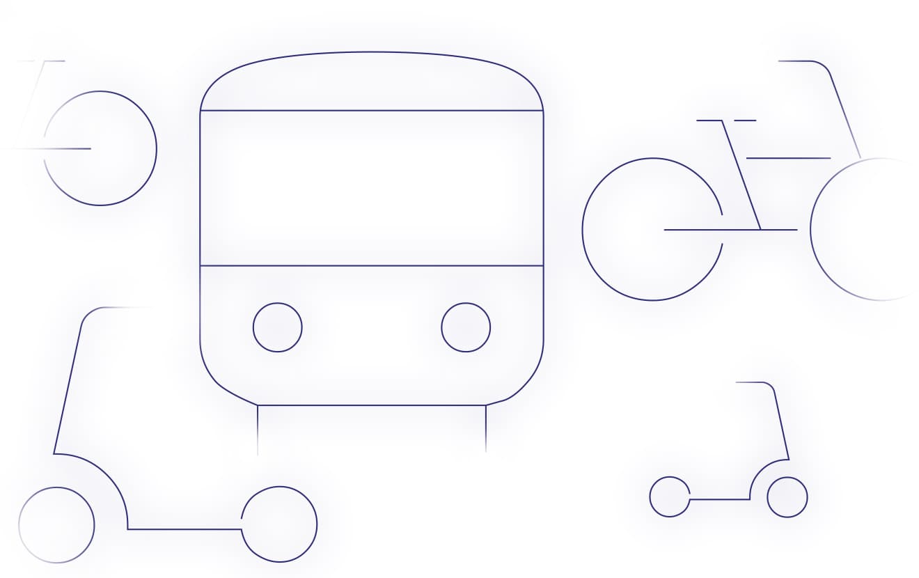Transport systems icons
