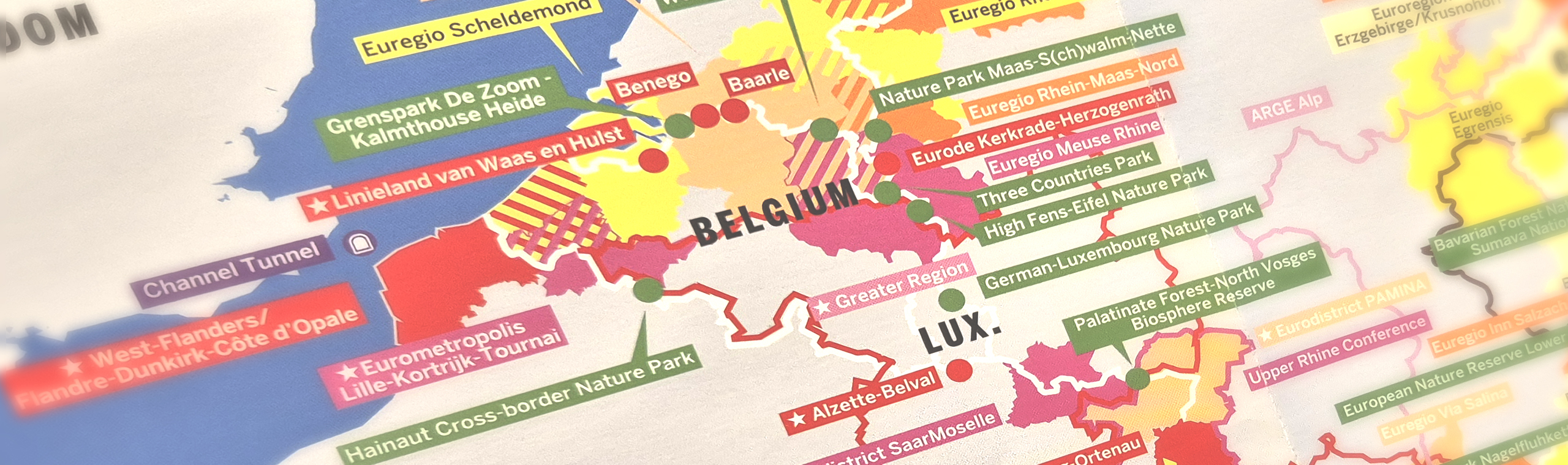 Map of Europe's grater region