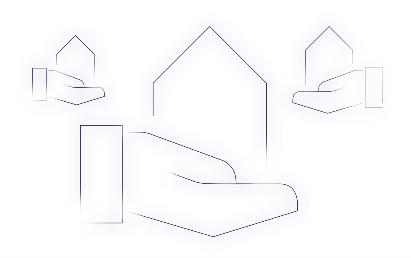 Housing markets icons