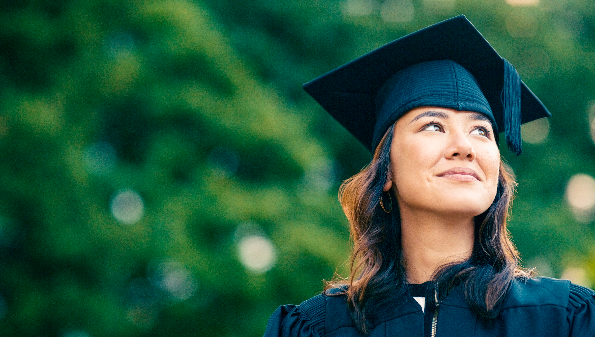 a student who just graduated