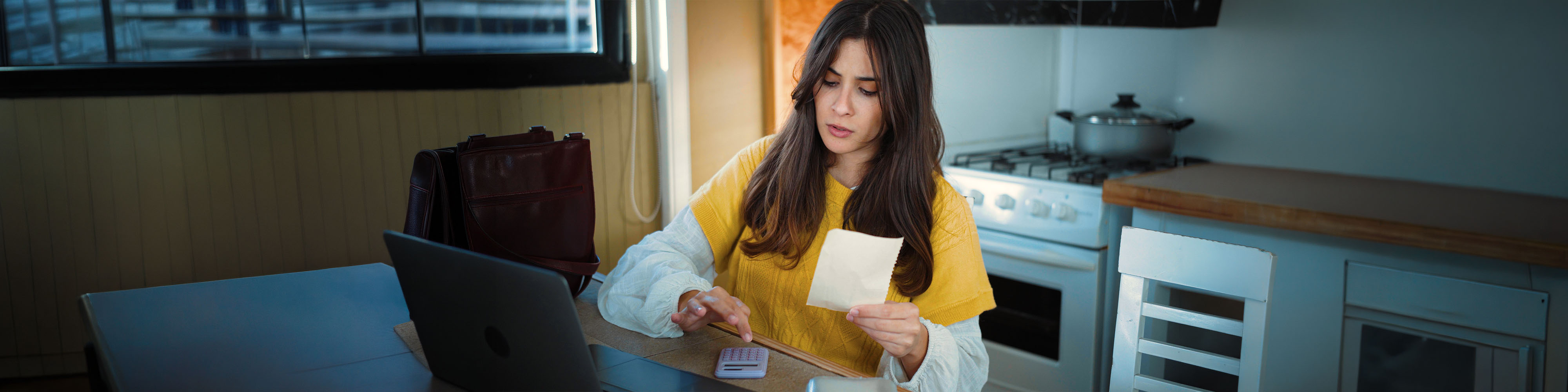 Young Hispanic woman frustrated and angry because of her financial problems and all the debt she has.